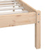 Cadru de pat Super King, 180x200 cm, lemn masiv de pin - WALTI WALTI
