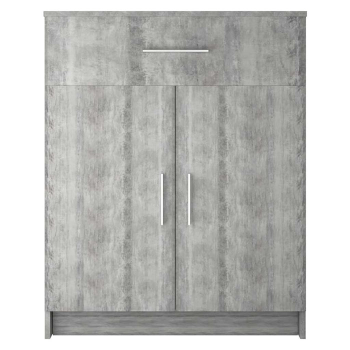 Dulap, beton, 71x35x88 cm, lemn prelucrat WALTI