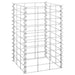 Straturi înălțate gabion, 3 buc., 30x30x50 cm, fier - WALTI WALTI