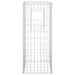 Stâlpi tip coș gabion, 2 buc., 40x40x100 cm, fier - WALTI WALTI