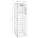 Stâlpi tip coș gabion, 2 buc., 40x40x140 cm, fier - WALTI WALTI