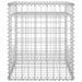 Stâlp coș gabion, 50x50x60 cm, fier - WALTI WALTI