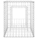 Stâlpi coș gabion, 2 buc., 50x50x60 cm, fier - WALTI WALTI