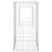 Stâlpi tip coș gabion, 2 buc., 50x50x100 cm, fier - WALTI WALTI