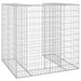 Perete gabion pentru pubelă, 110x100x110 cm, oțel galvanizat - WALTI WALTI