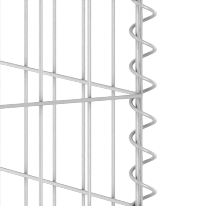 Perete gabion pentru pubele, 180x100x110 cm, oțel galvanizat - WALTI WALTI