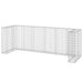 Perete gabion pentru pubele, 325x100x110 cm, oțel galvanizat - WALTI WALTI