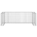 Perete gabion pentru pubele, 325x100x110 cm, oțel galvanizat - WALTI WALTI