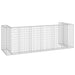 Perete gabion pentru pubele, 325x100x110 cm, oțel galvanizat - WALTI WALTI