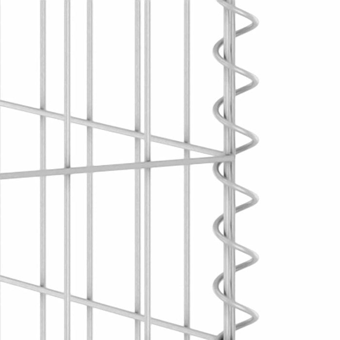 Perete gabion pentru pubele, 325x100x110 cm, oțel galvanizat - WALTI WALTI