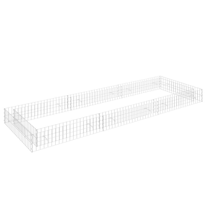 Strat înălțat de gabion, 300x100x20 cm, oțel galvanizat - WALTI WALTI