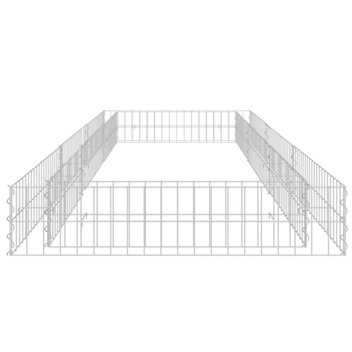Strat înălțat de gabion, 300x100x20 cm, oțel galvanizat - WALTI WALTI