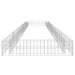 Strat înălțat de gabion, 500x100x20 cm, oțel galvanizat - WALTI WALTI