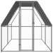 Coteț de exterior pentru păsări, 2x4x2 m, oțel zincat - WALTI WALTI