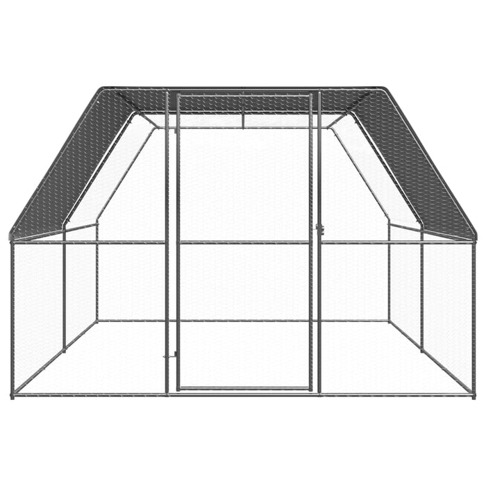 Coteț de păsări pentru exterior, 3x4x2 m, oțel zincat - WALTI WALTI