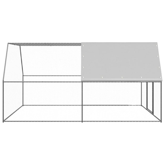 Coteț de păsări pentru exterior, 3x4x2 m, oțel zincat - WALTI WALTI
