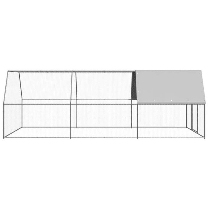 Coteț de păsări pentru exterior, 3x6x2 m, oțel zincat - WALTI WALTI