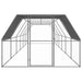 Coteț de păsări pentru exterior, 3x12x2 m, oțel zincat - WALTI WALTI