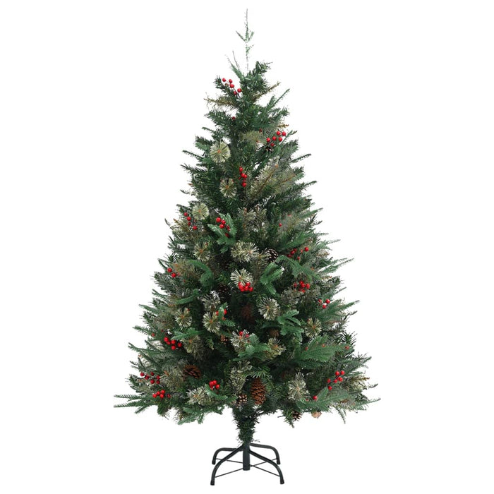 Brad de Crăciun cu conuri de pin, verde, 150 cm, PVC&PE - WALTI WALTI