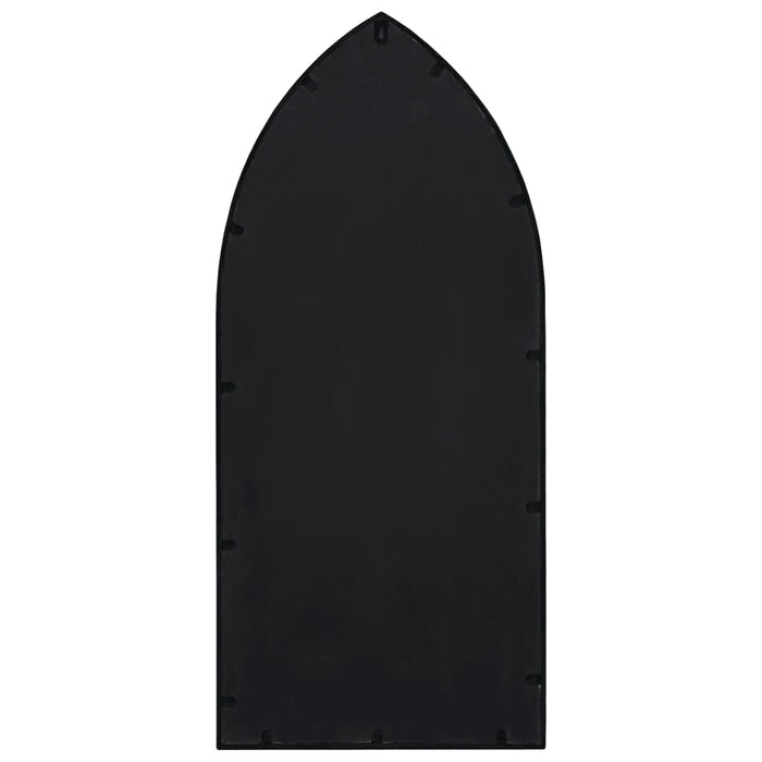 Oglindă de grădină, negru, 100x45 cm, fier, uz exterior - WALTI WALTI