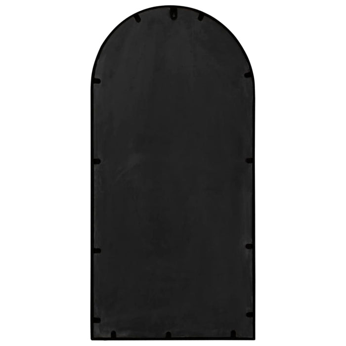 Oglindă de grădină, negru, 90x45 cm, fier, pentru uz exterior - WALTI WALTI