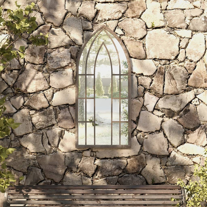 Oglindă de grădină, nisipiu, 100x45 cm, fier uz exterior - WALTI WALTI