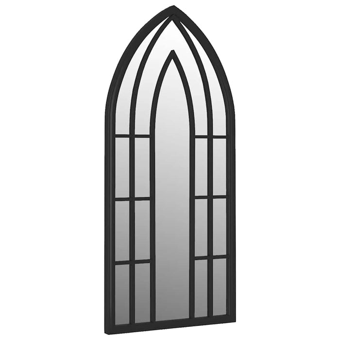 Oglindă de grădină, negru, 100x45 cm, fier uz exterior - WALTI WALTI