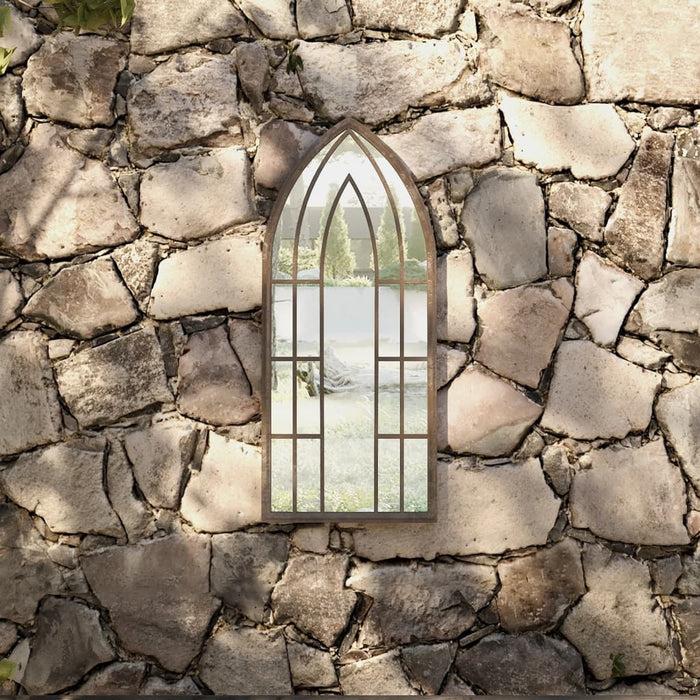 Oglindă de grădină, nisipiu, 70x30 cm, fier uz exterior - WALTI WALTI