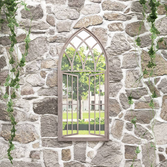 Oglindă de grădină, nisipiu, 100x45 cm, fier, uz exterior - WALTI WALTI