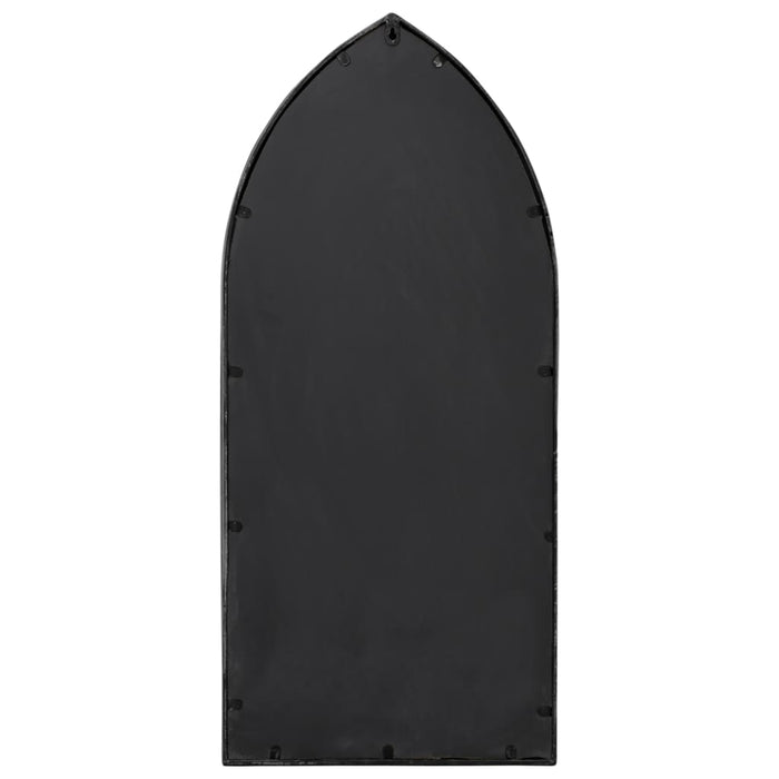 Oglindă de grădină, negru, 100x45 cm, fier, uz exterior - WALTI WALTI