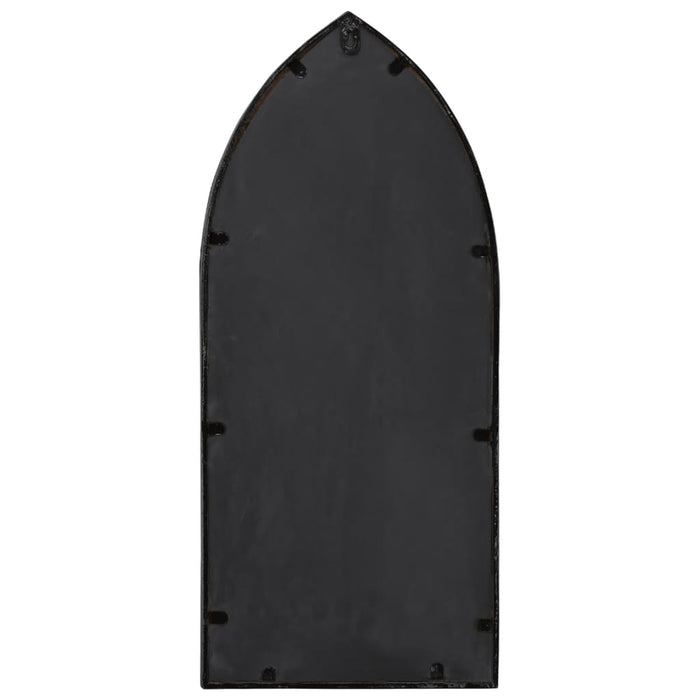 Oglindă de grădină, negru, 70x30 cm, fier, uz exterior - WALTI WALTI