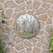 Oglindă de grădină rotundă, nisipiu, 40x3 cm, fier, uz exterior - WALTI WALTI