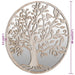 Oglindă de grădină rotundă nisipiu 60x2,5 cm, fier, uz exterior - WALTI WALTI