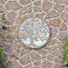 Oglindă de grădină rotundă nisipiu 60x2,5 cm, fier, uz exterior - WALTI WALTI