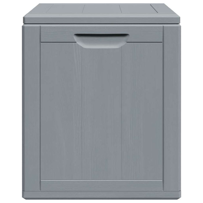 Cutie de depozitare pentru grădină, gri, 90L, aspect de lemn din PP - WALTI WALTI