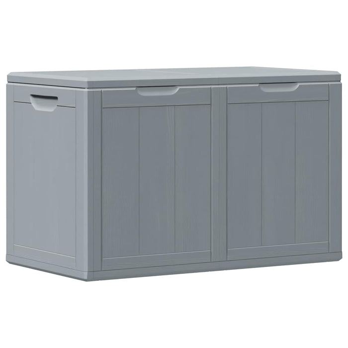 Cutie de depozitare pentru grădină, gri, 180L, aspect de lemn din PP - WALTI WALTI