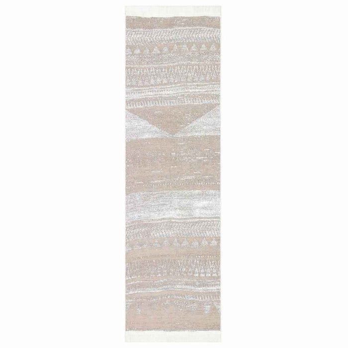 Covor, bej, 80x300 cm, bumbac WALTI
