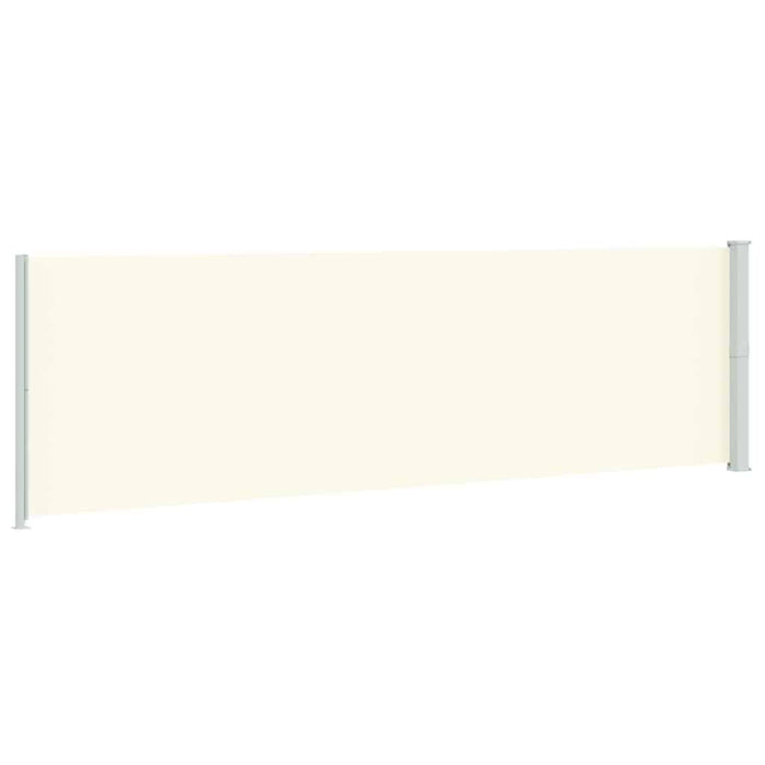 Copertină laterală retractabilă de terasă, crem, 180x600 cm - WALTI WALTI