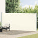 Copertină laterală retractabilă de terasă, crem, 180x600 cm - WALTI WALTI