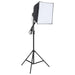 Set de iluminat pentru studio cu trepied și softbox - WALTI WALTI