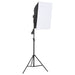 Kit de iluminat pentru studio cu fundaluri și softbox-uri - WALTI WALTI