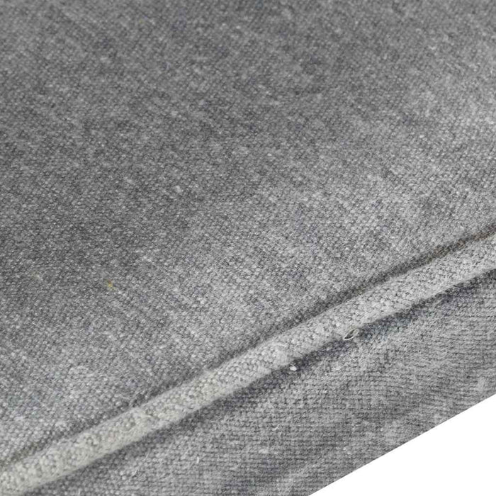 339653 vidaXL Scaun cu spătar înalt, gri, pânză WALTI