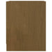 Noptiere, 2 buc., maro miere, 35,5x33,5x41,5 cm, lemn masiv pin - WALTI WALTI