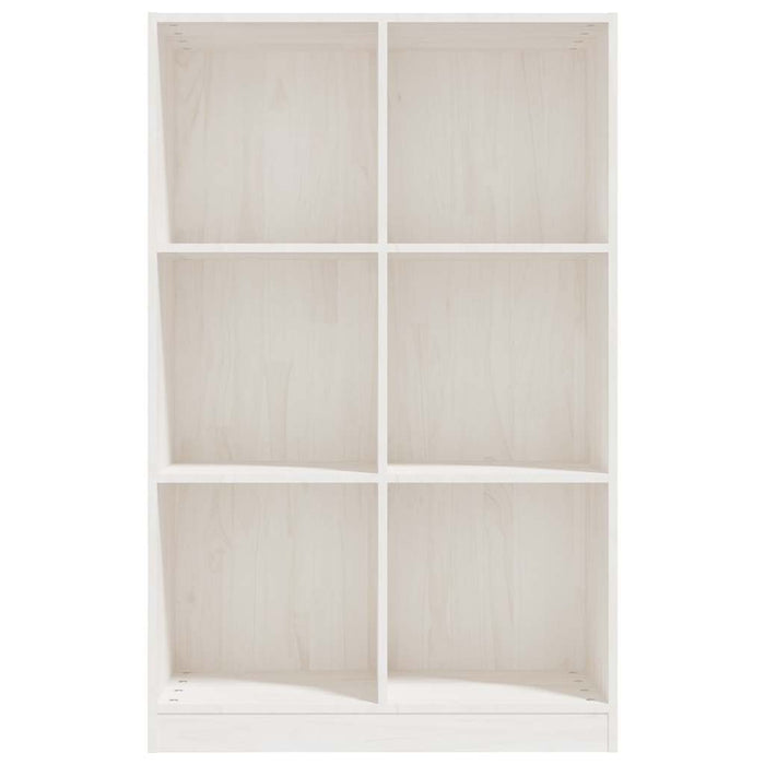 Bibliotecă, alb, 70x33x110 cm, lemn masiv de pin - WALTI WALTI