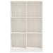 Bibliotecă, alb, 70x33x110 cm, lemn masiv de pin - WALTI WALTI
