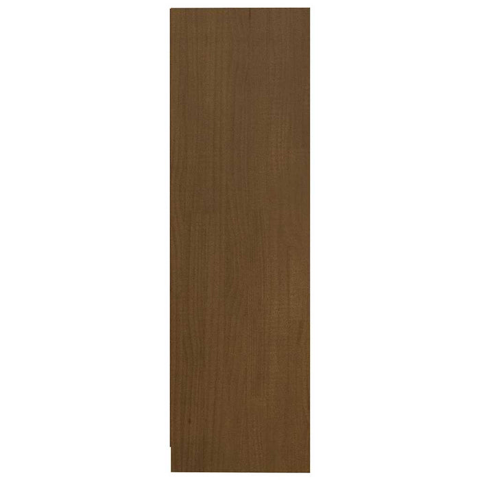 Bibliotecă, maro miere, 70x33x110 cm, lemn masiv de pin WALTI