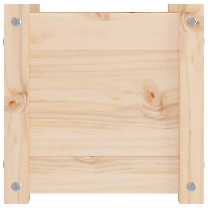 Jardiniere de grădină, 2 buc., 31x31x31 cm, lemn masiv de pin WALTI