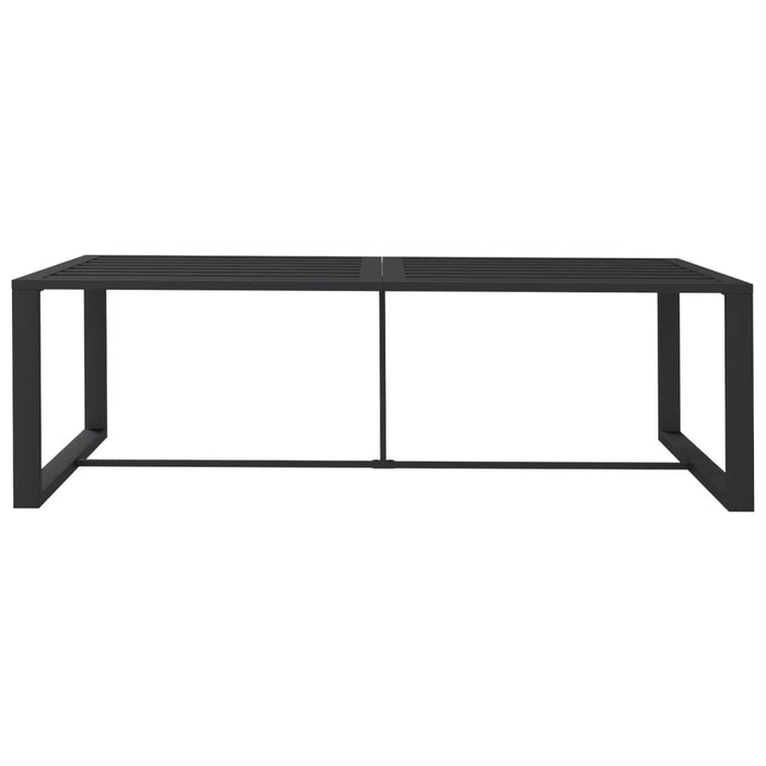 Masă de exterior, antracit, 120x60x66 cm, aluminiu - WALTI WALTI