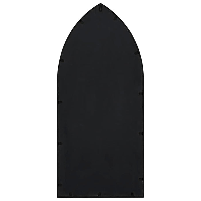 Oglindă, negru, 100x45 cm, fier, utilizare în interior - WALTI WALTI