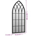 Oglindă, negru, 100x45 cm, fier, utilizare în interior - WALTI WALTI